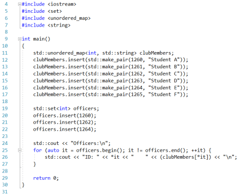 Column: std::map vs. std::set | HS Insider